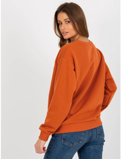 Dámská mikina MA BL  tmavě oranžová  model 18249863 - FPrice