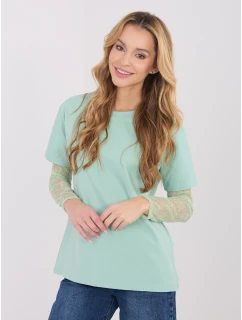 Bluzka MI BZ model 21886005 pistacjowy - FPrice