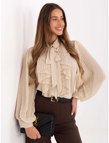 Koszula MI KS model 21717665 jasny beżowy - FPrice