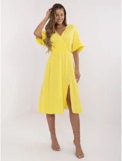 Sukienka MI SK model 21121873 żółty - FPrice