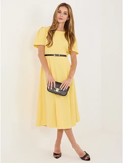 Sukienka MI SK model 22102589 żółty - FPrice