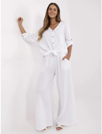 MI kalhoty SP model 21049425 bílá - FPrice