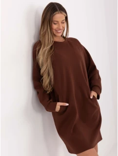 Sukienka MJ SK model 21782459 brązowy - FPrice