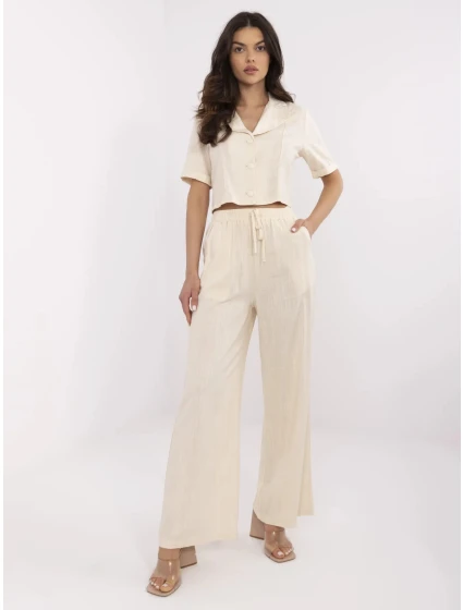 NM SP kalhoty model 21041009 světle béžové - FPrice