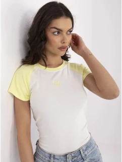 Tričko NM TS model 21021713 bílá žlutá - FPrice
