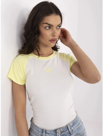 Tričko NM TS model 21021713 bílá žlutá - FPrice