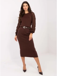 Spódnica PM SD model 21787940 brązowy - FPrice