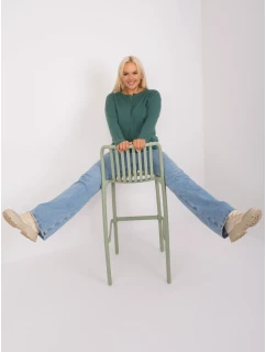 Sweter PM SW PM model 18949428 ciemny zielony - FPrice