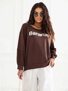 Bluza RV BL model 22084186 ciemny brązowy - FPrice