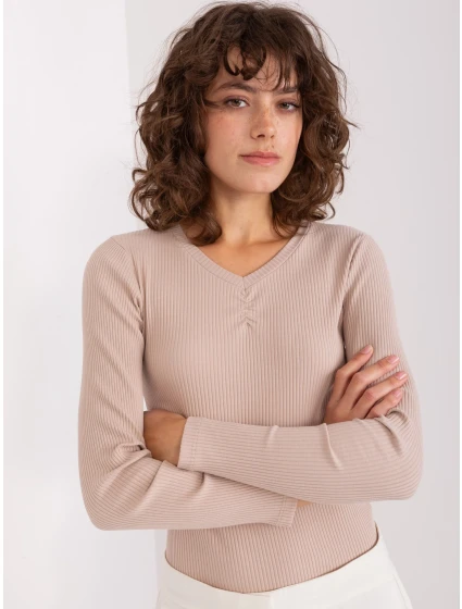 Bluzka RV BZ model 19014808 beżowy - FPrice