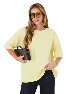 T shirt RV BZ model 22102534 jasny żółty - FPrice