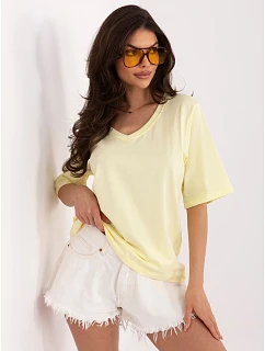T shirt RV BZ model 22097816 jasny żółty - FPrice