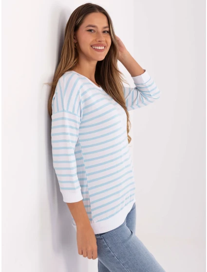 Bluzka RV BZ model 21319920 biało niebieski - FPrice