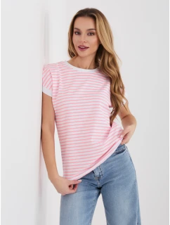 T shirt RV TS model 22031491 biało różowy - FPrice