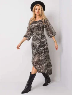 Sukienka TW SK BI model 21192722 czarno beżowy - FPrice