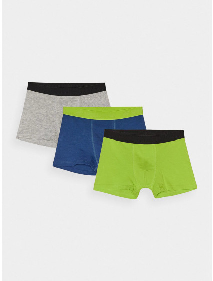 Chlapecké spodní prádlo boxerky 4F (3-Pack) - multibarevné