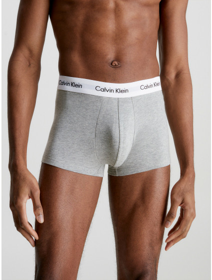 Pánské spodní prádlo 3P LOW RISE TRUNK 0000U2664G998 - Calvin Klein