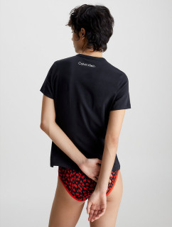 Dámské tričko Lounge T-Shirt CK96 S/S CREW NECK 000QS6945EUB1 černá - Calvin Klein