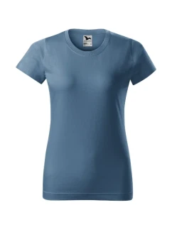 Basic tričko dámské denim