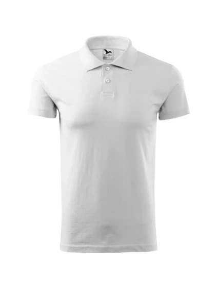 Single J. polokošile pánská bílá