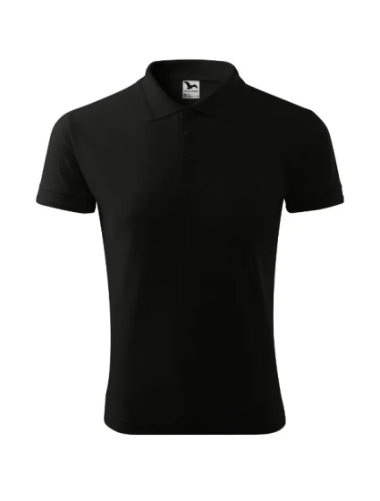 Pique Polo polokošile pánská černá