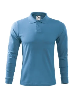 Single J. LS polokošile pánská model 20631218 modrá - MALFINI, a.s.