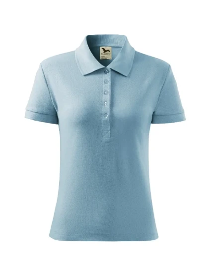 Cotton Heavy polokošile dámská nebesky modrá