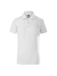 Pique Polo polokošile dětská bílá