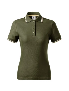 Focus polokošile dámská military