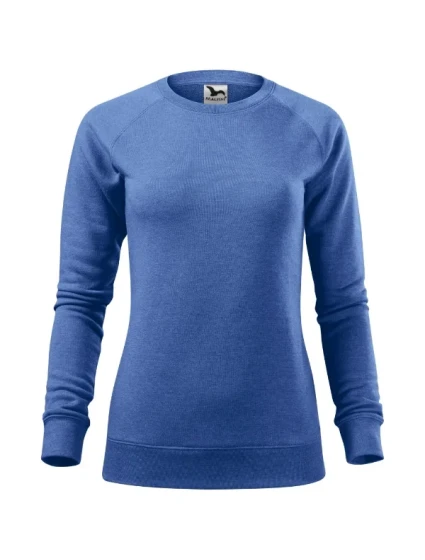 model 20633291 mikina dámská modrý melír - MALFINI, a.s.