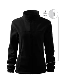 Jacket fleece dámský černá 01 (brand label)
