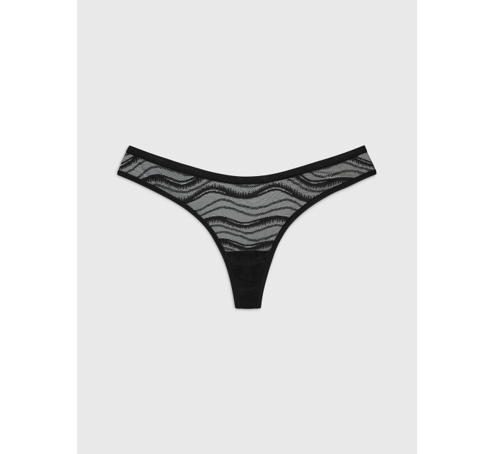 Spodní prádlo Dámské kalhotky THONG 000QD3971EUB1 - Calvin Klein