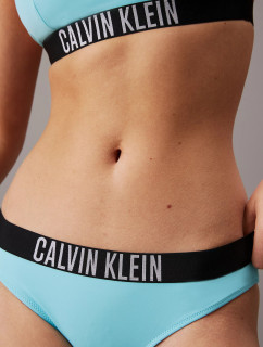 Dámské plavkové kalhotky KW0KW02337 DCE sv. modré - Calvin Klein