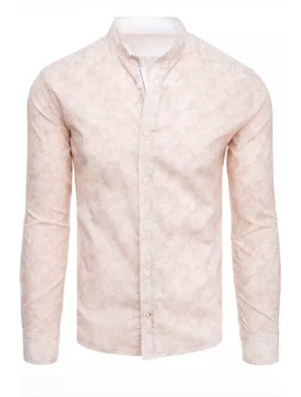Dstreet DX2304 růžová pánská košile