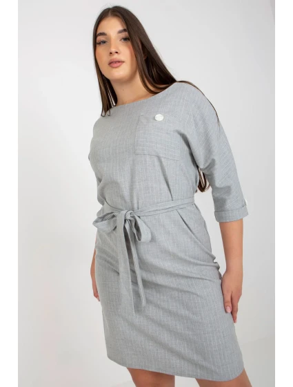 šaty plus size model 174936 Lakerta šaty plus size model 174936 Lakerta