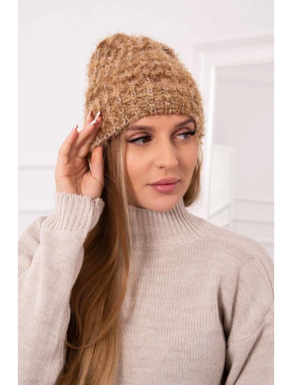 Dámská čepice Cina K259 hnědá Dámská čepice Cina K259 hnědá