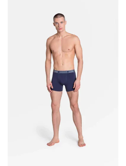 Law boxerky 38845-MLC Sada 2 kusů námořnická modrá a šedá - Henderson Law boxerky 38845-MLC Sada 2 kusů námořnická modrá a šedá - Henderson