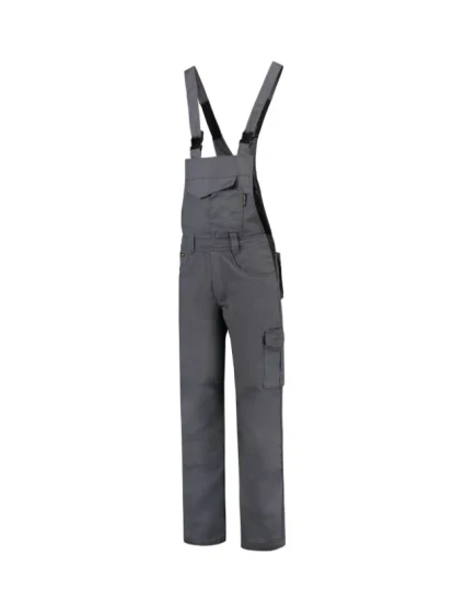 Dungaree Overall Industrial pracovní kalhoty s laclem unisex convoy gray Dungaree Overall Industrial pracovní kalhoty s laclem unisex convoy gray