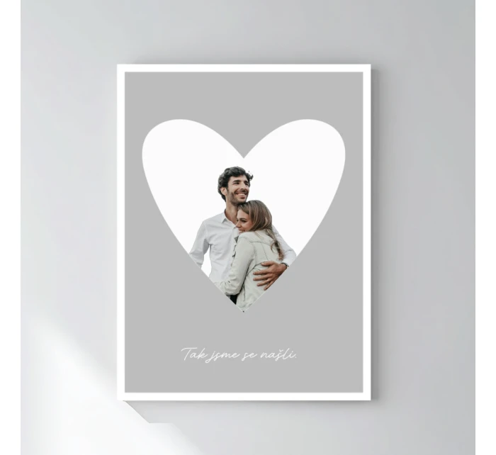 Plakát v rámu - 30x40 - výřez fotky na podkladu Plakát v rámu - 30x40 - výřez fotky na podkladu