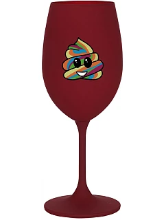 DUHOVÉ VESELÉ EE - bordo sklenice na víno 350 ml