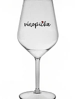 VÍNOPIČKA - priehľadný nerozbitný pohár na víno 470 ml