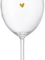 HLAVNĚ KLÍDEK... - čirá sklenice na víno 350 ml