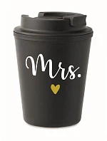 MRS. - černý termohrnek 300 ml