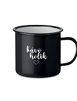 KÁVOHOLIK - černý plecháček 350 ml