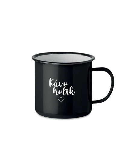 KÁVOHOLIK - černý plecháček 350 ml KÁVOHOLIK - černý plecháček 350 ml
