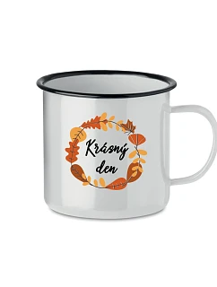 KRÁSNÝ DEN (PODZIM) - bílý plecháček 350 ml
