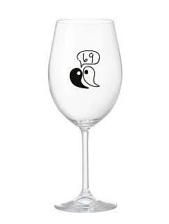 69 - čirá sklenice na víno 350 ml