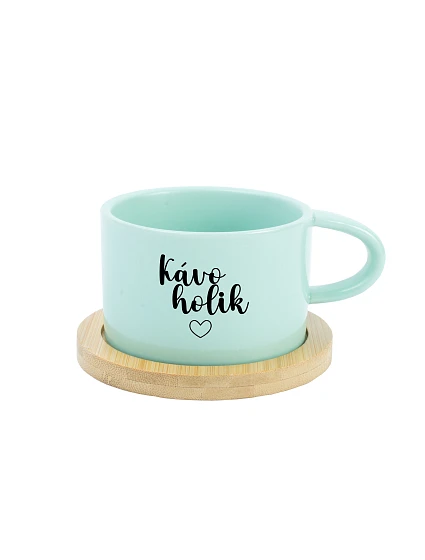 KÁVOHOLIK - mint hrníček makronka 200 ml KÁVOHOLIK - mint hrníček makronka 200 ml