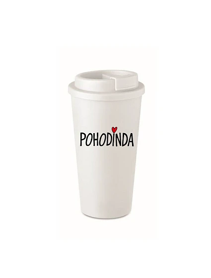 POHODINDA - bílý termohrnek 475 ml POHODINDA - bílý termohrnek 475 ml
