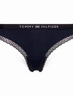 Dámská tanga Tonal Logo Lace UW0UW04184-DW5 - Tommy Hilfiger